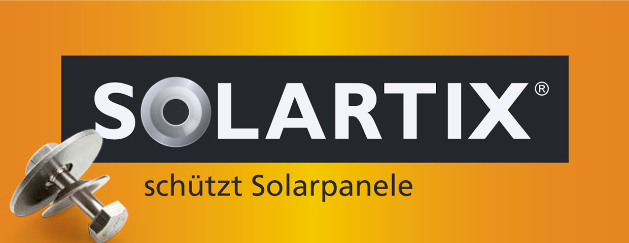 Solartix® Assure la protection des panneaux solaires et rend leurs vissages inviolables.