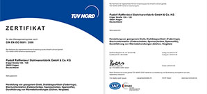 TÜV Certificates